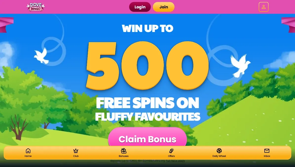 Dove Bingo Casino